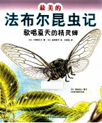 最美的法布尔昆虫记  歌唱夏天的精灵蝉 封面
