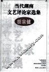 当代湖南文艺评论家选集  胡宗健卷 封面