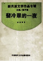 翡冷翠的一夜 封面