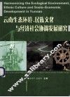 云南生态环境、民族文化与经济社会协调发展研究 封面