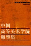 中国高等美术学院雕塑集-湖北美术学院分卷 封面