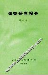 调查研究报告  第1卷