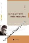 现代化视野中的梁漱溟乡村建设理论 封面