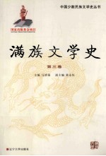 满族文学史  第3卷 封面