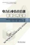 电力行业仿真培训管理工作实务 封面
