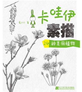 卡哇伊素描  24种美丽植物 封面
