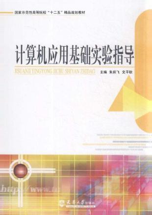计算机应用基础实验指导 封面
