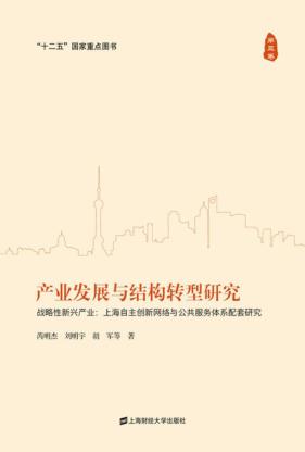 产业发展与结构转型研究  战略性新兴产业：上海自主创新网络与公共服务体系配套研究  第3卷 封面