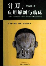 针刀应用解剖与临床上 颈项、颜面、肩肘部疾病 封面