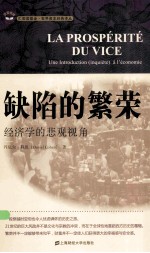 缺陷的繁荣  经济学的悲观视角  引进版 封面