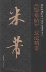 米芾《蜀素帖》技法精讲 封面