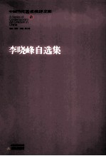 李晓峰自选集 封面