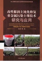 改性膨润土钝化修复重金属污染土壤技术研究与应用 封面