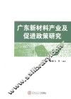 广东新材料产业及促进政策研究 封面