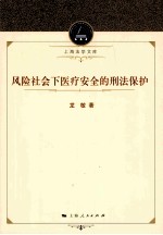 风险社会下医疗安全的刑法保护 封面