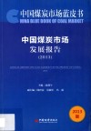 中国煤炭市场发展报告  2013 封面