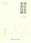 刑法总论重要问题 封面