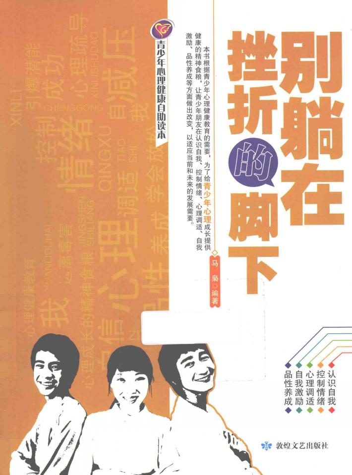 别躺在挫折的脚下 封面