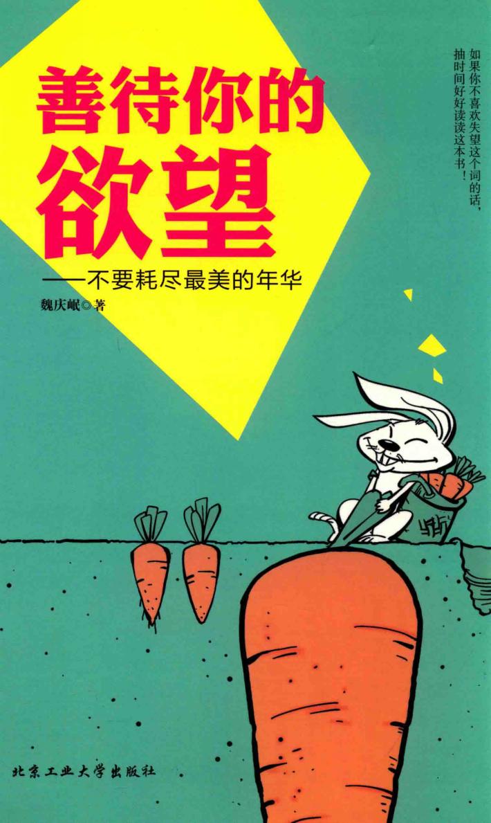 善待你的欲望  不要耗尽最美的年华 封面