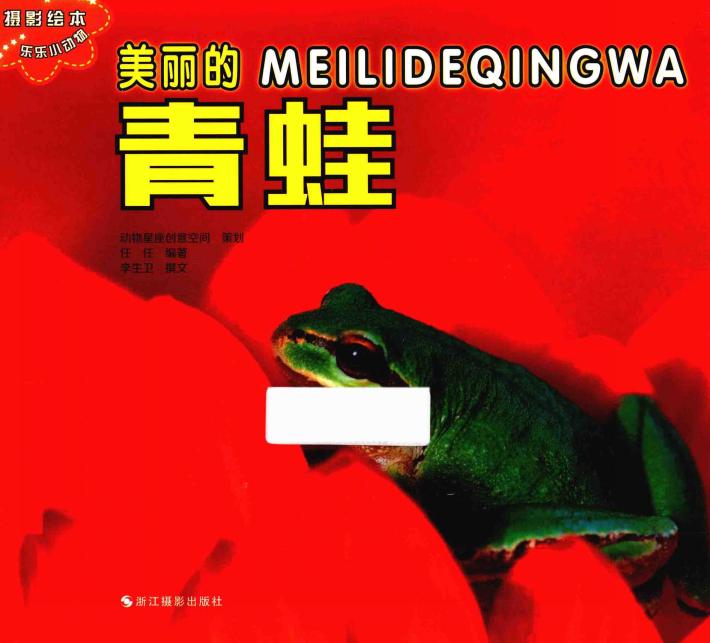 乐乐小动物丛书  美丽的青蛙 封面