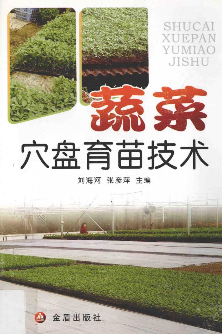 蔬菜穴盘育苗技术 封面