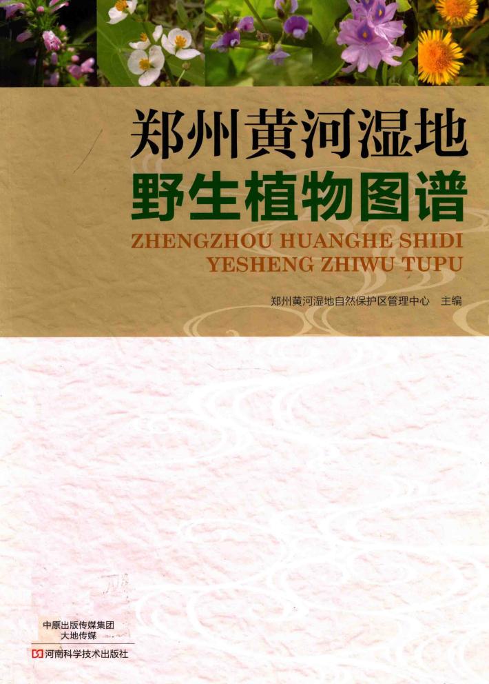 郑州黄河湿地野生植物图谱 封面