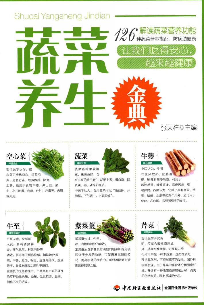 蔬菜养生金典 封面