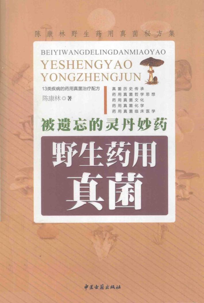 被遗忘的灵丹妙药  野生药用真菌 封面