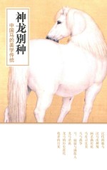 神龙别种  中国马的美学传统 封面