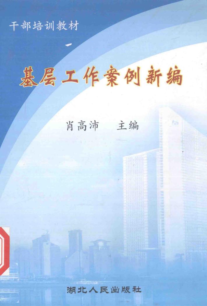 基层工作案例新编 封面