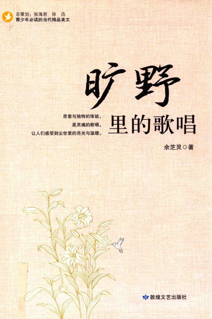 旷野里的歌唱 封面