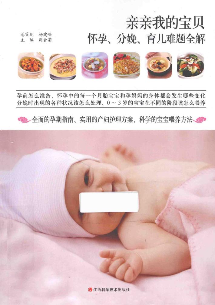 亲亲我的宝贝  怀孕、分娩、育儿难题全解 封面