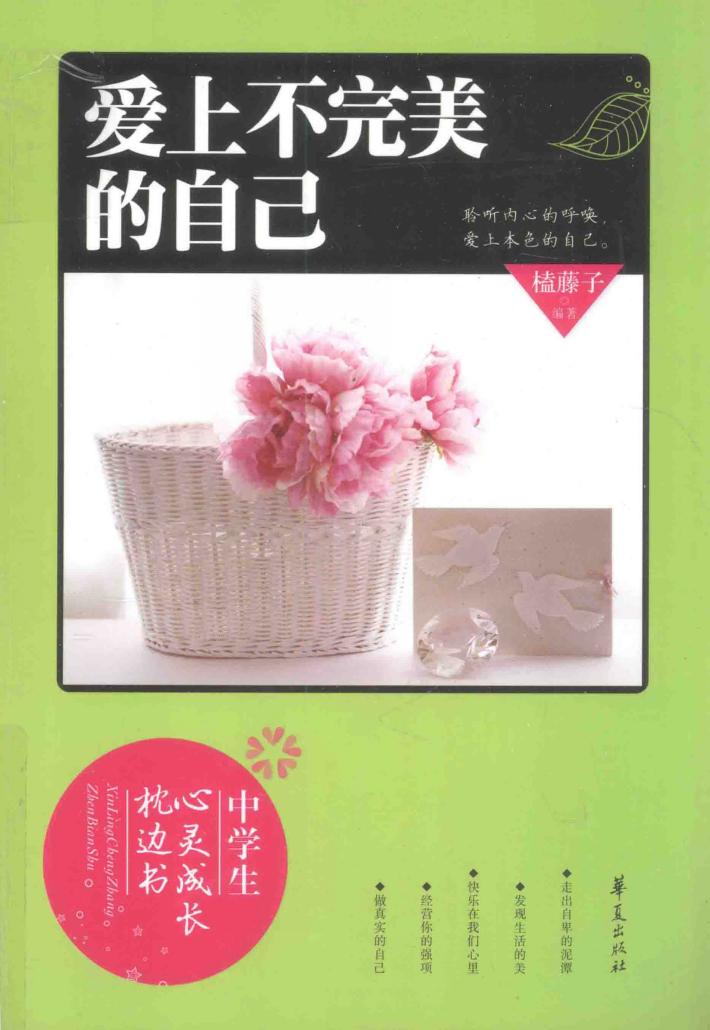 中学生心灵成长枕边书  爱上不完美的自己 封面