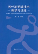 现代羽毛球技术教学与训练 封面