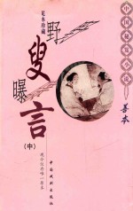 中国秘笈善本小说  野叟曝言  中 封面