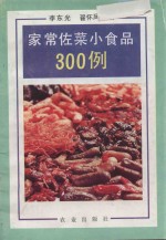 家常佐菜小食品300例 封面