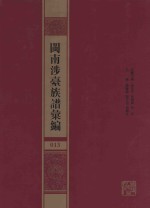 闽南涉台族谱汇编  013 封面