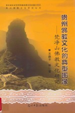 贵州佛教文化的典型图像  梵净山佛教文化研究 封面