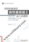 西部盐碱地区高性能混凝土耐久性研究 封面