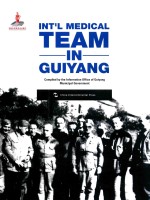 国际援华医疗队在贵阳  英文 封面