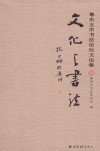 文化与书法  粤东五市书法论坛文论集 封面