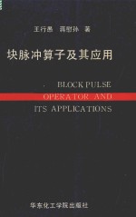 块脉冲算子及其应用 封面