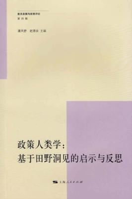 政策人类学  基于田野洞见的启示与反思 封面