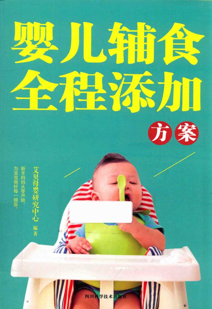 婴儿辅食全程添加方案 封面