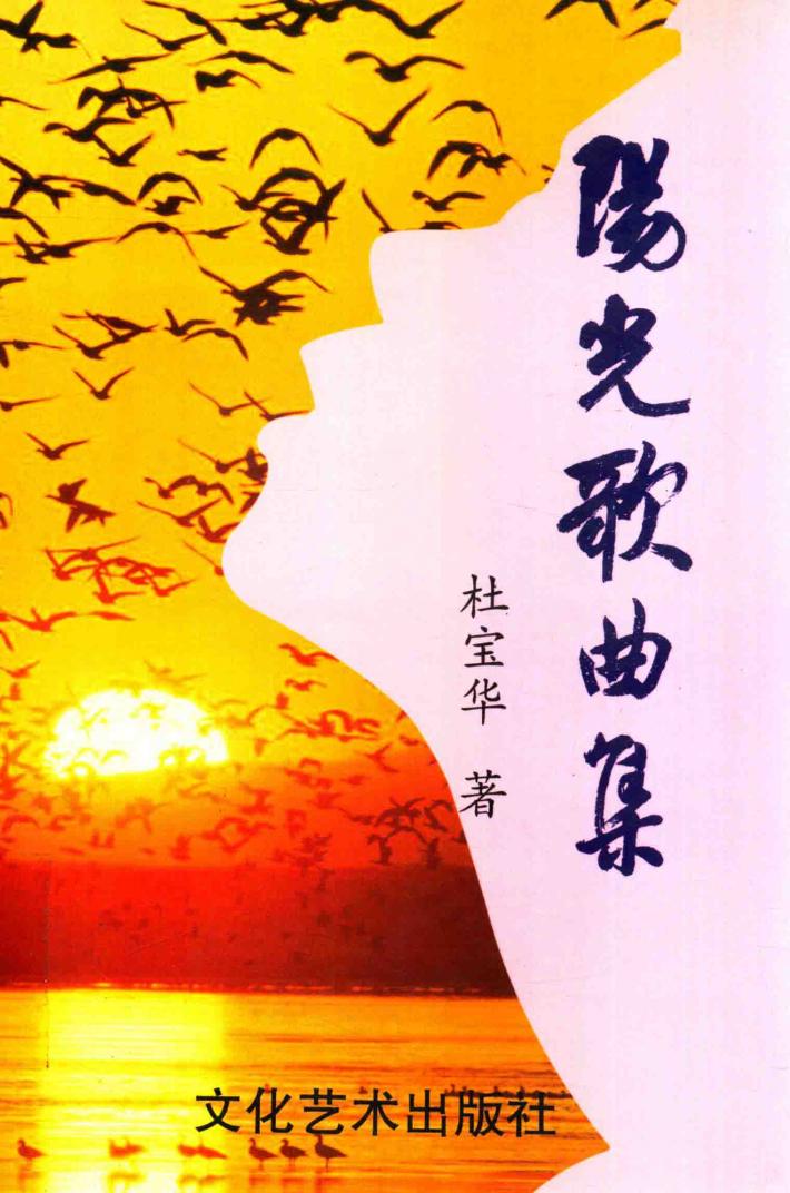 中国文坛最佳人气作家榜  阳光歌曲集 封面