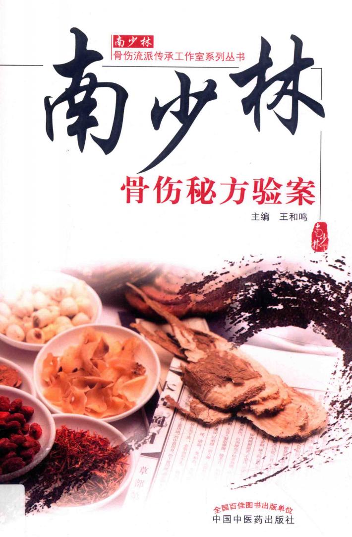 南少林骨伤秘方验案 封面