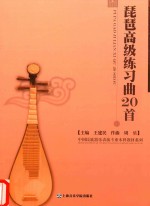 琵琶高级练习曲20首 封面