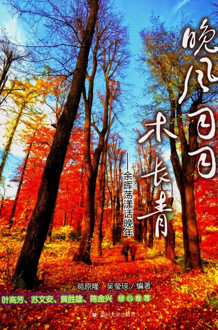 幸福晚年系列  晚风习习木长青  余晖荡漾话晚年 封面