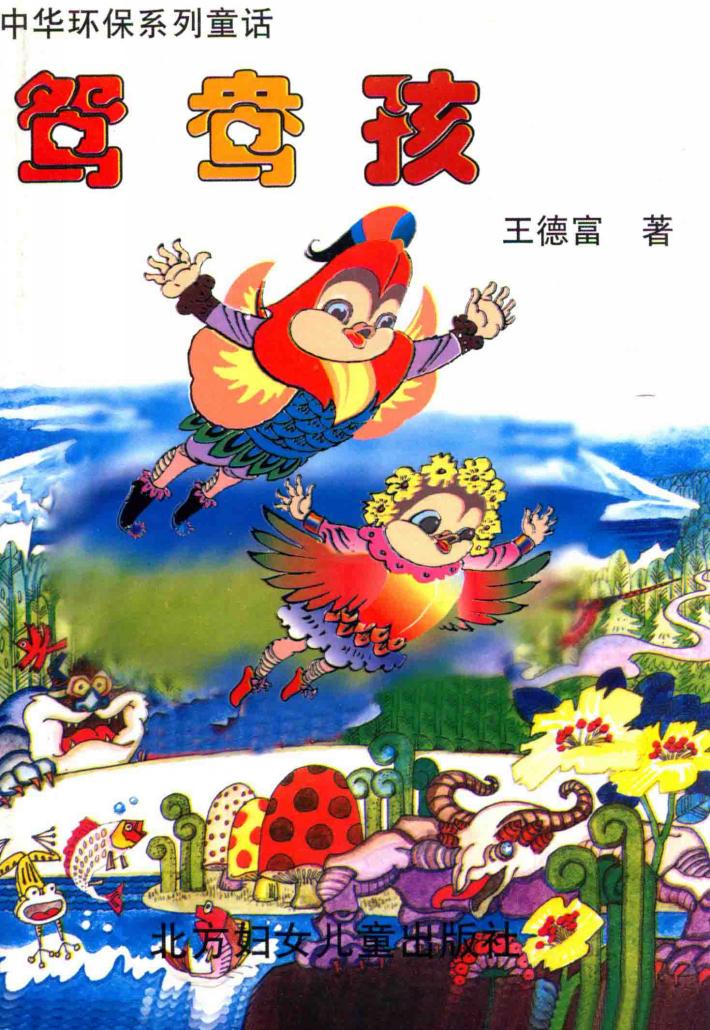 中华环保系列童话  鸳鸯孩 封面
