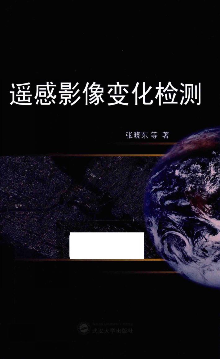 遥感影像变化检测 封面
